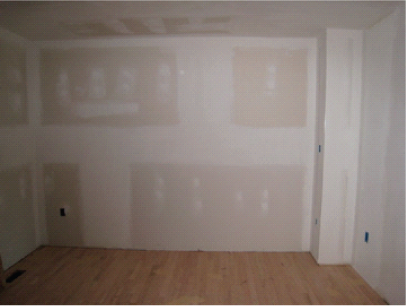 Wall to be painted